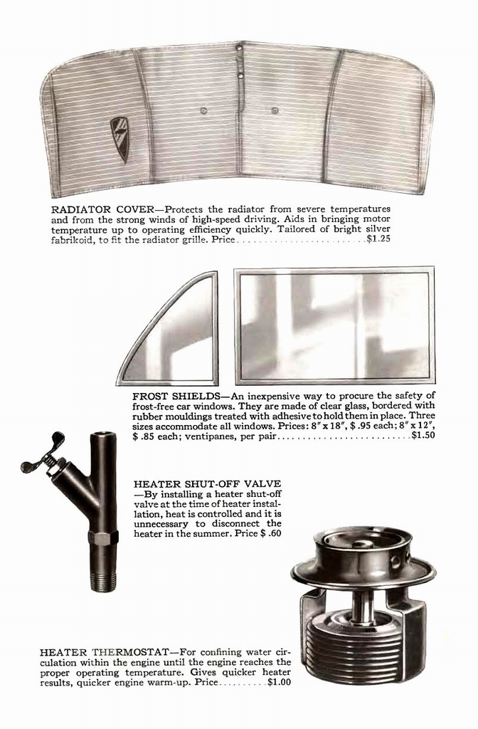 1940 Chevrolet Accessories Booklet Page 17